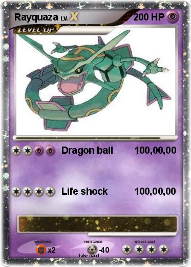 Pokemon Rayquaza