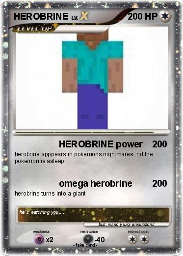 Pokemon HEROBRINE