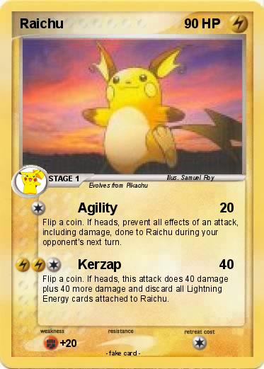 Pokemon Raichu