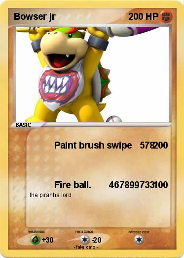 Pokemon Bowser jr