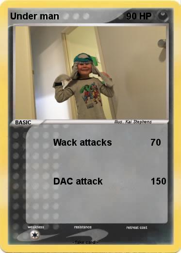 Pokemon Under man
