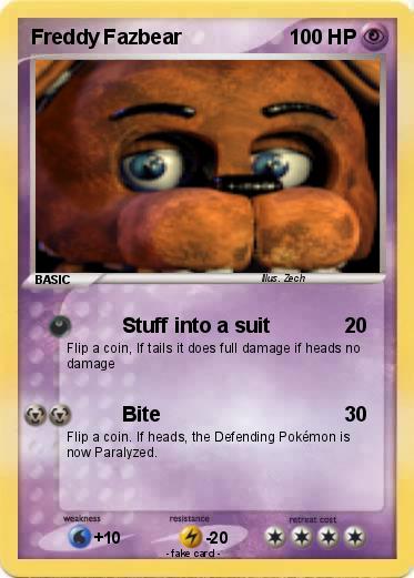 Pokemon Freddy Fazbear