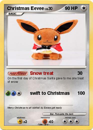 Pokemon Christmas Eevee