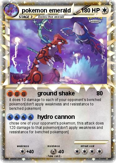 Pokemon pokemon emerald