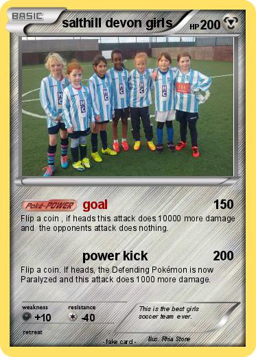 Pokemon salthill devon girls