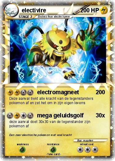 Pokemon electivire