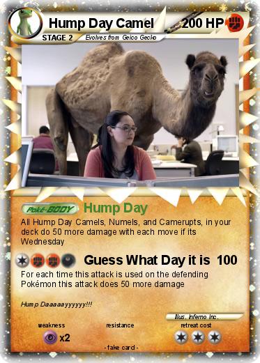 Pokemon Hump Day Camel
