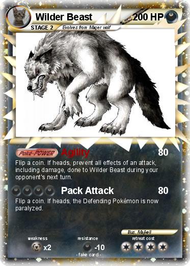 Pokemon Wilder Beast