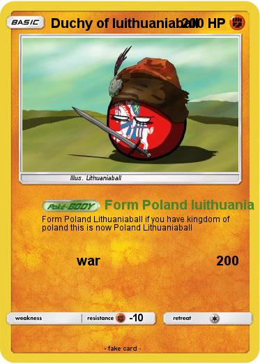 Pokemon Duchy of luithuaniaball