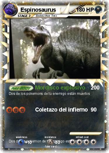 Pokemon Espinosaurus
