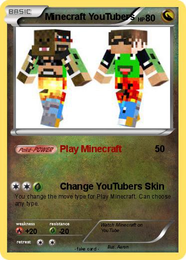 Pokemon Minecraft YouTubers