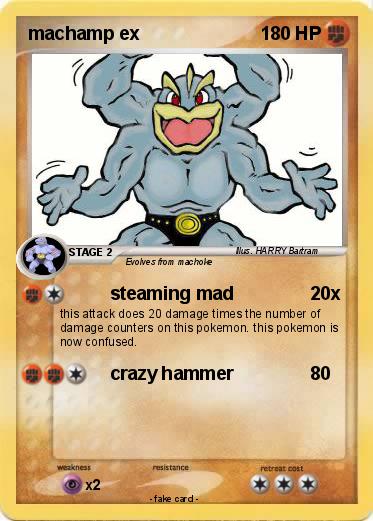 Pokemon machamp ex