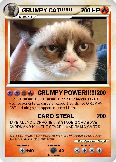 Pokemon GRUMPY CAT!!!!!!!