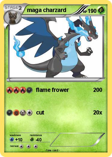 Pokemon maga charzard