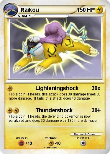 Pokemon Raikou