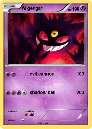 Pokemon M gengar