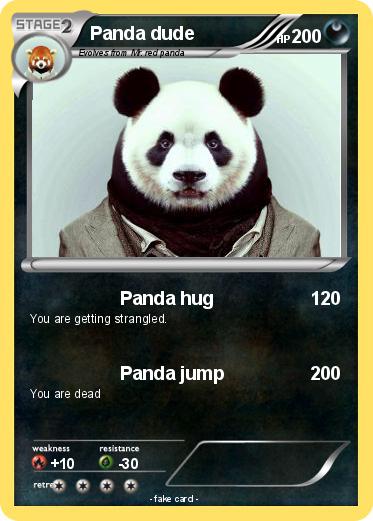 Pokemon Panda dude
