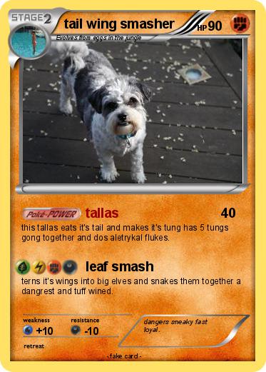 Pokemon tail wing smasher