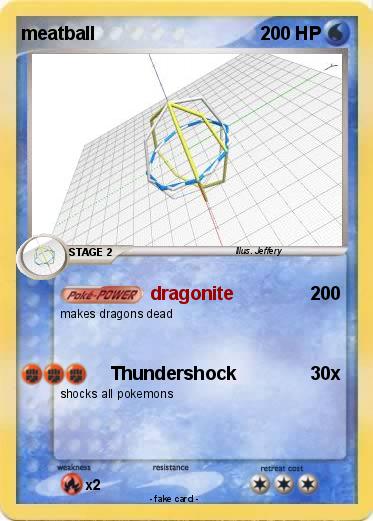 Pokemon meatball