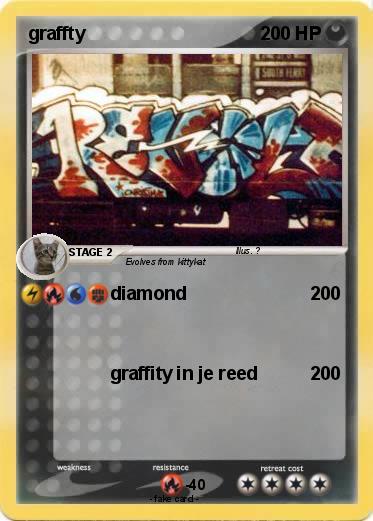 Pokemon graffty