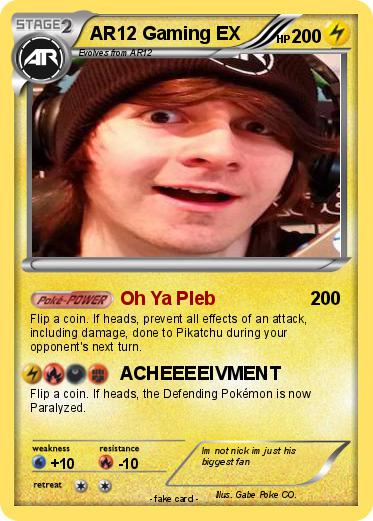 Pokemon AR12 Gaming EX