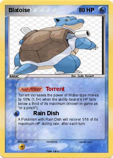 Pokemon Blatoise