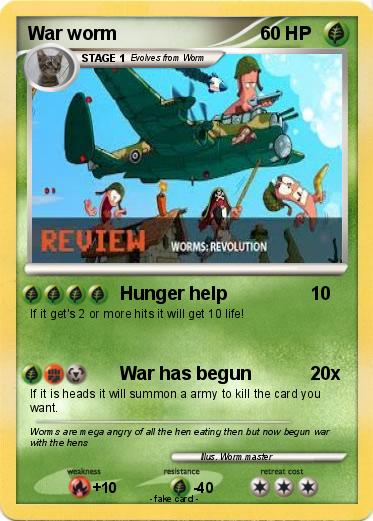 Pokemon War worm