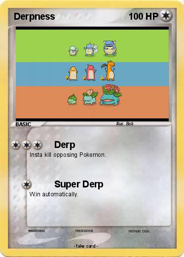 Pokemon Derpness
