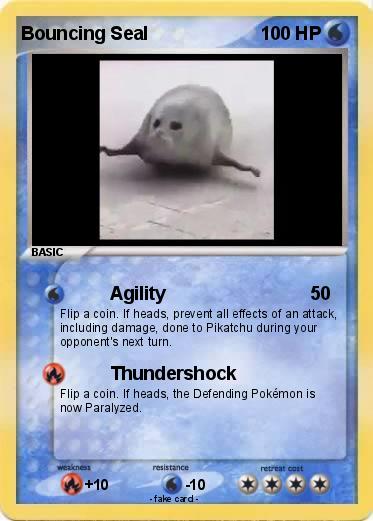 Pokemon Bouncing Seal
