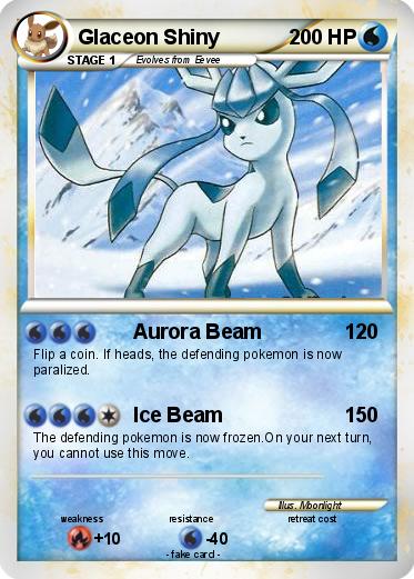 Pokemon Glaceon Shiny