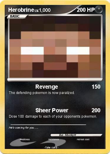 Pokemon Herobrine