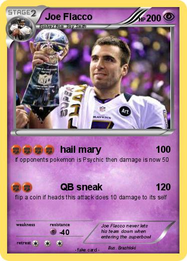 Pokemon Joe Flacco