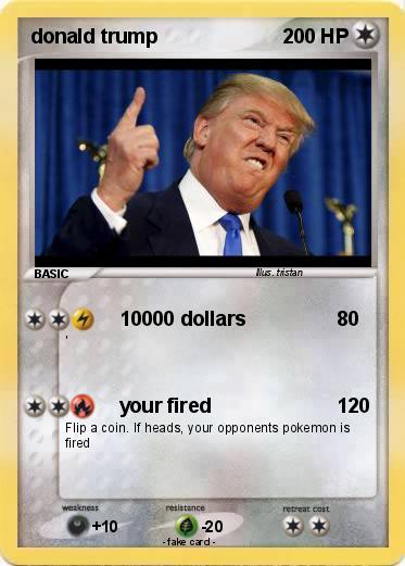 Pokemon donald trump