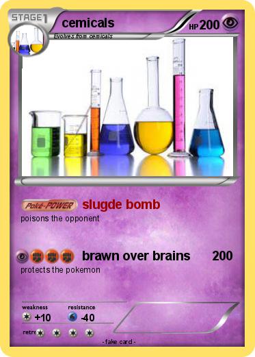 Pokemon cemicals