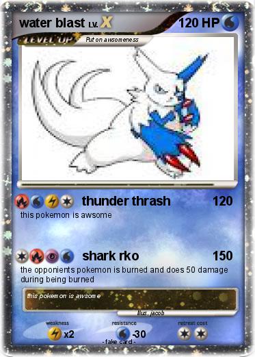 Pokemon water blast