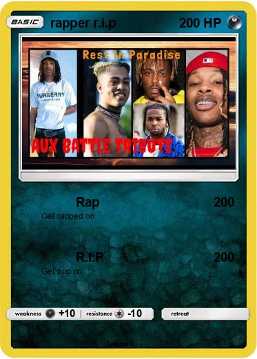 Pokemon rapper r.i.p