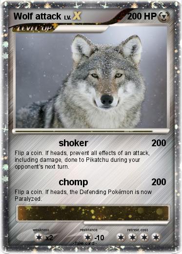 Pokemon Wolf attack