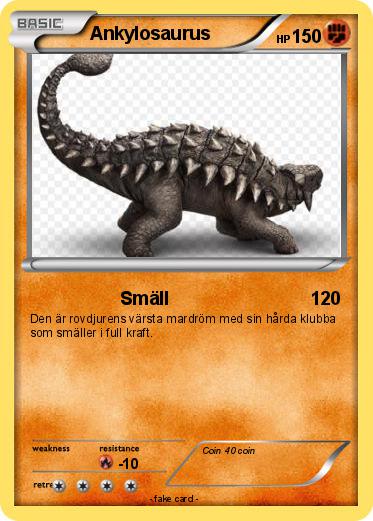 Pokemon Ankylosaurus