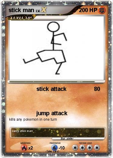 Pokemon stick man