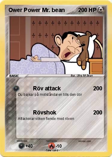 Pokemon Ower Power Mr. bean