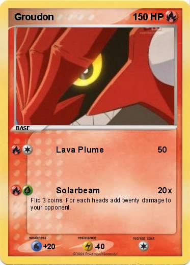 Pokemon Groudon