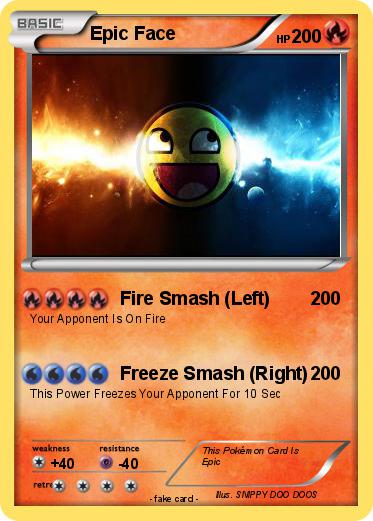 Pokemon Epic Face