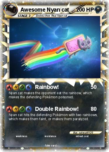 Pokemon Awesome Nyan cat