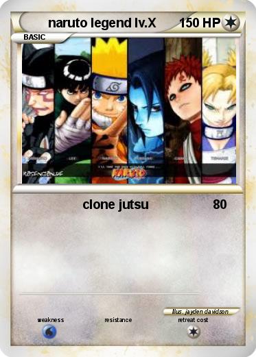 Pokemon naruto legend lv.X
