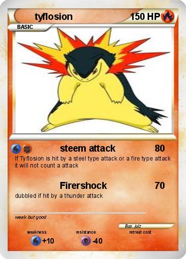 Pokemon tyflosion