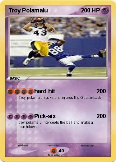 Pokemon Troy Polamalu