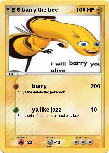 Pokemon Y E S barry the bee