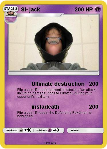 Pokemon Si- jack