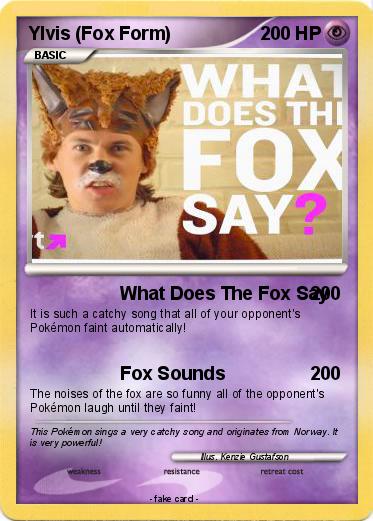 Pokemon Ylvis (Fox Form)
