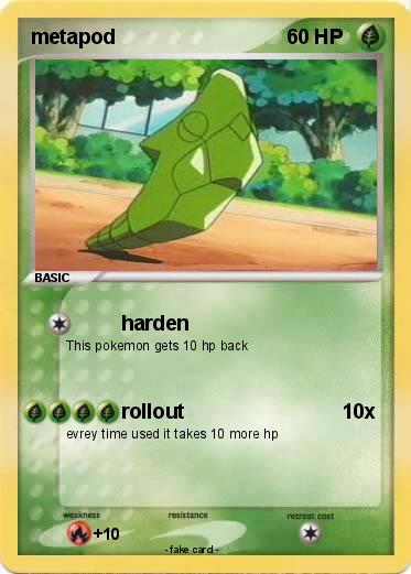 Pokemon metapod
